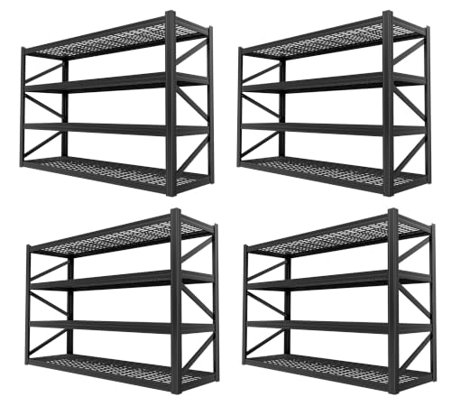 4 Tier Heavy Duty Garage Shelving