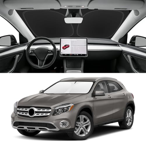 Custom Fit Windshield Sun Shade for Mercedes