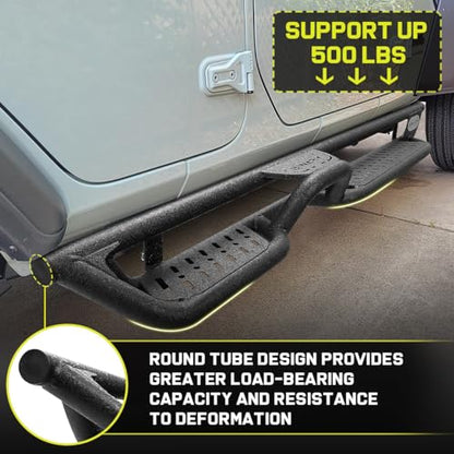 Running Boards Compatible with Vehicle 2018 (2 Count)