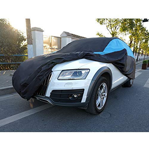 Waterproof Car Cover All Weather Snowproof UV Protection Windproof Outdoor Full car Cover