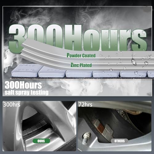 1 4 oz Stick On Wheel Weights 715pcs 5kg Bulk Pack Low Profile Grey