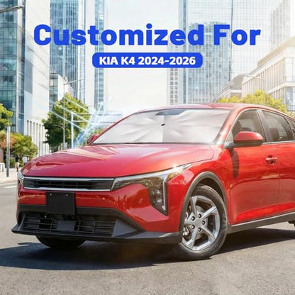 Car Windshield Sun Shade Umbrella for Kia K4 2024