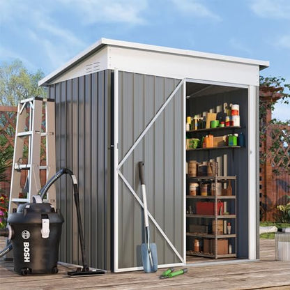 3' x 5' Outdoor Metal Storage Shed