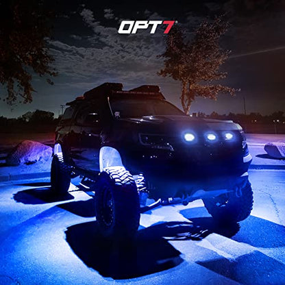 Photon 8 Pod RGB LED Aluminum Rock Lights (8 Count)