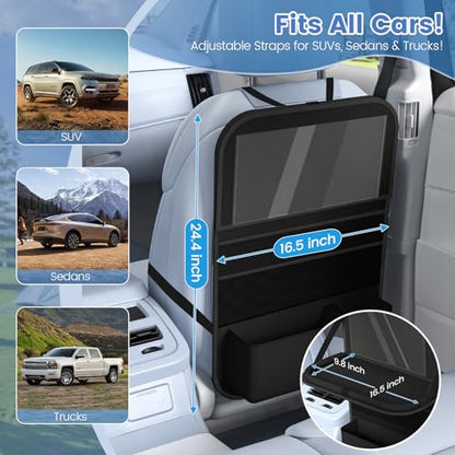 Car Backseat Organizer with Tray