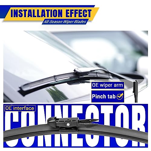2 wipers Replacement for Toyota Tundra 2007