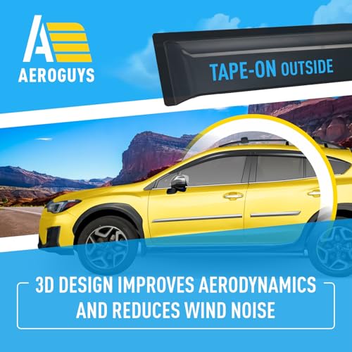 Extra Durable Window Deflectors Tape (6 Count)