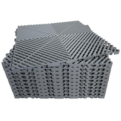Interlocking Garage Floor Tiles (24 Unit Count Type)