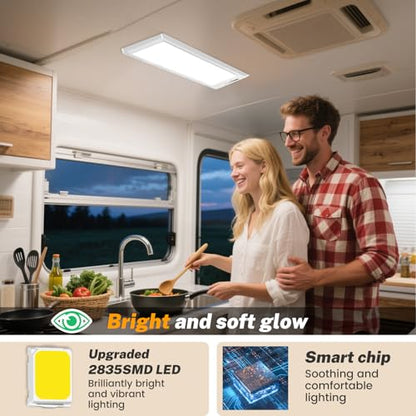 4 Pack 12 in RV LED Interior Lights (4 Count)