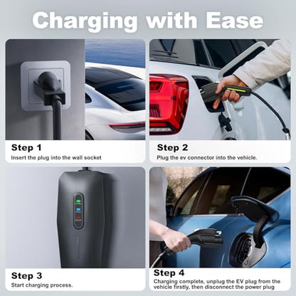 Level 1 2 EV Charger 16Amp