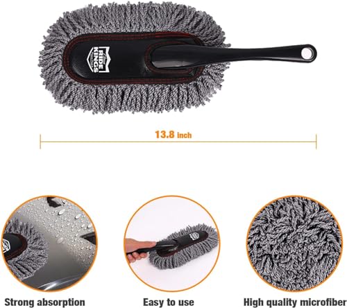 Exterior Car Duster & Brush Kit