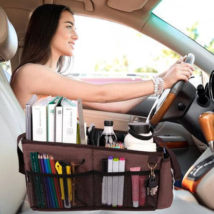 Backseat Car Organizer Car Caddy Passenger Seat Organizer for Kids