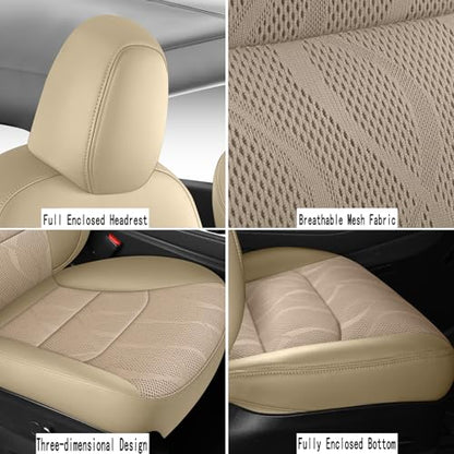 Tesla Model Y Seat Cover Full Set (6 Count)