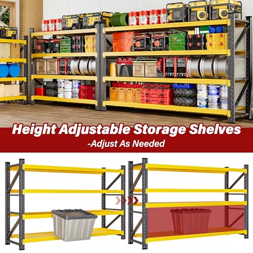 71.3" Wide Heavy Duty Garage Shelving Units
