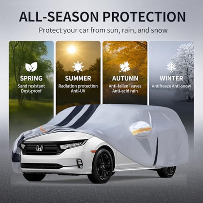 Multi Layer Car Cover Custom Fit for Honda Odyssey