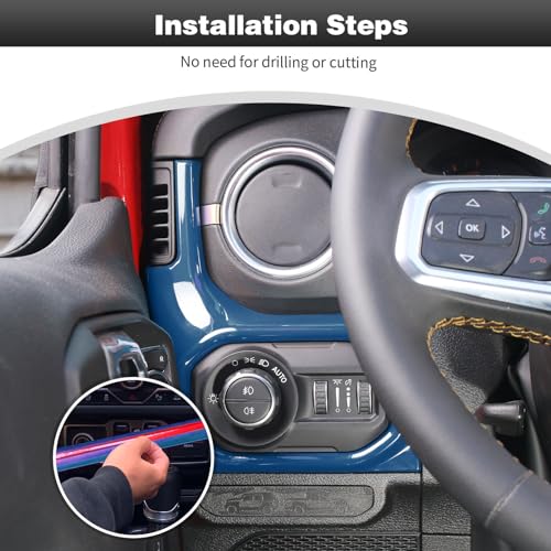 for JL Center Console Headlight Air Conditioning Control Panel & Co