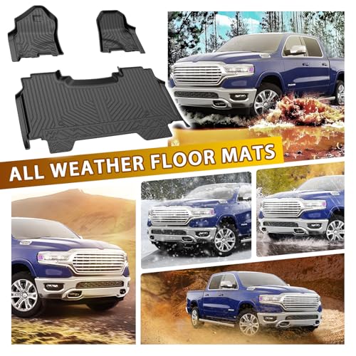 Floor Mats for Ram 1500 Crew Cab 2019