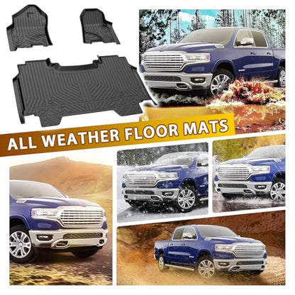 Floor Mats for Ram 1500 Crew Cab 2019