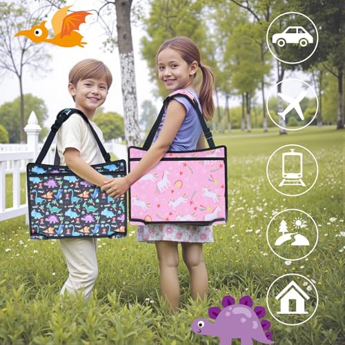 2PCS Kids Travel Tray for Toddler Car Seat (2 Count)