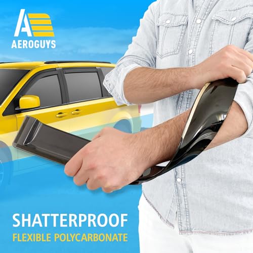 Extra Durable Window Deflectors in (4 Count)