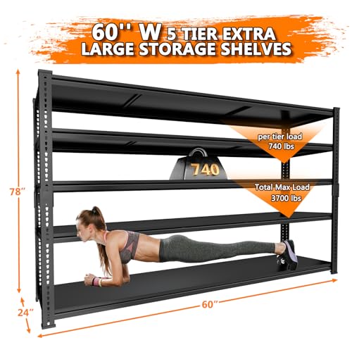 Storage Shelves Heavy Duty 3 PCS