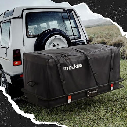 25 Cu Ft XL Heavy Duty Trailer Hitch Cargo Carrier Bag All (9.7101 Sq Ft)