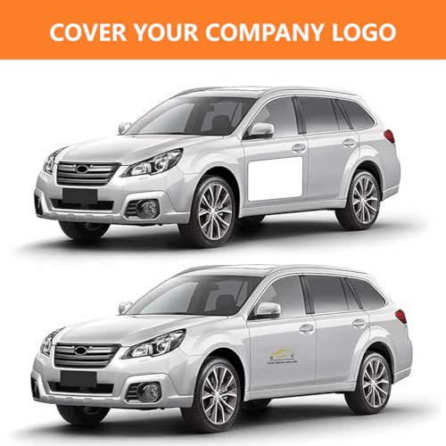 2 Pack Blank Car Door Magnet Sticker (2 Count)