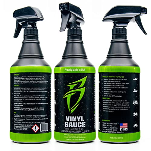 Vinyl Sauce Boat Seat and Upholstery Cleaning Spray (128 Fl Oz)
