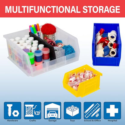 30235 AkroBins Plastic Storage Bins (6 Count)