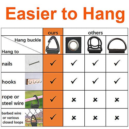 Hose Straps Hose Ties with Carabiner (4 Count)