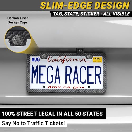 Premium Slim License Plate Frames