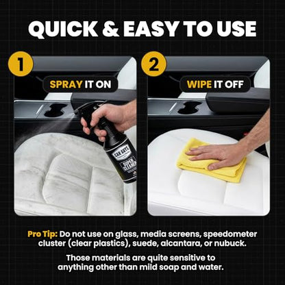 CAR GUYS Interior Car Cleaner for Tough Stains (18 Fl Oz)