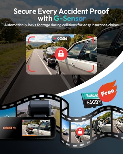 G980H 4K STARVIS Dash Cam Front and Rear
