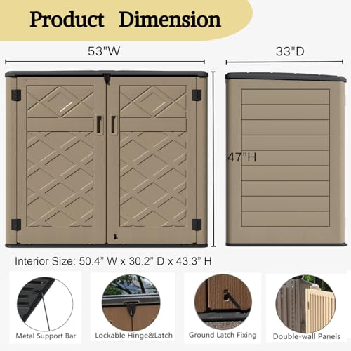 Large Outdoor Storage Shed