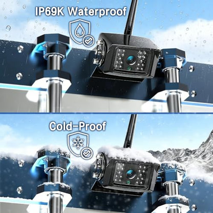 1080P Wireless Backup Camera System for RV Trailer Truck Camper