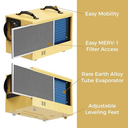 120 Pints Energy Star Crawlspace Dehumidifier