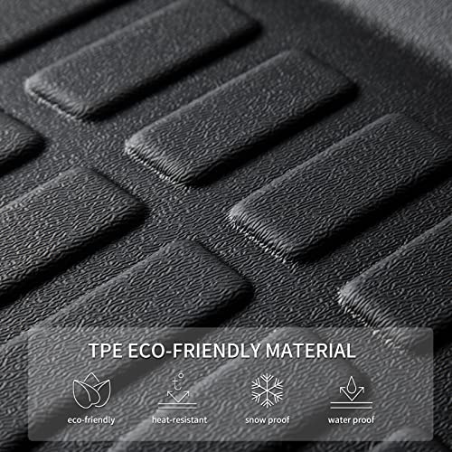 Floor Mats Custom for 2012 2013 2014 2015 2016 2017 Camry Car Mats All Weather Protection Automotive Floor Liners Front& Rear Row Camry Floor Mats Accessories