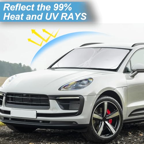 Custom Fit Macan Windshield Sunshade for 2026 2025