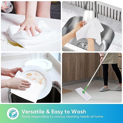 White Microfiber Cleaning Cloth (12 Count)