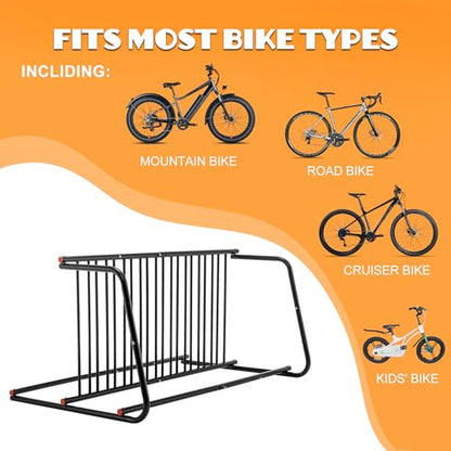 10 Bike Floor Bike Rack