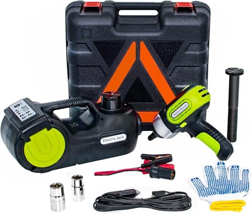 Electric Car Jack Kit 5Ton 12V Hydraulic