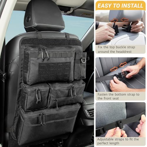 Tactical Seat Back Organizer