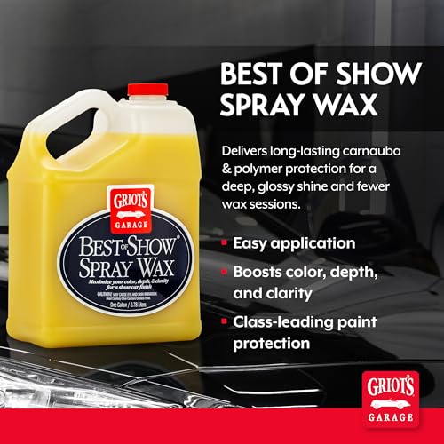 Best of Show Spray Wax for Car Detailing (128 Fl Oz)