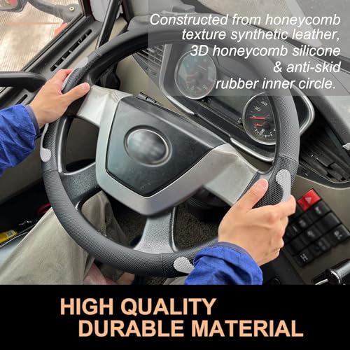 XL Comfy Grip Steering Wheel Cover for Semi Truck 18 Inch