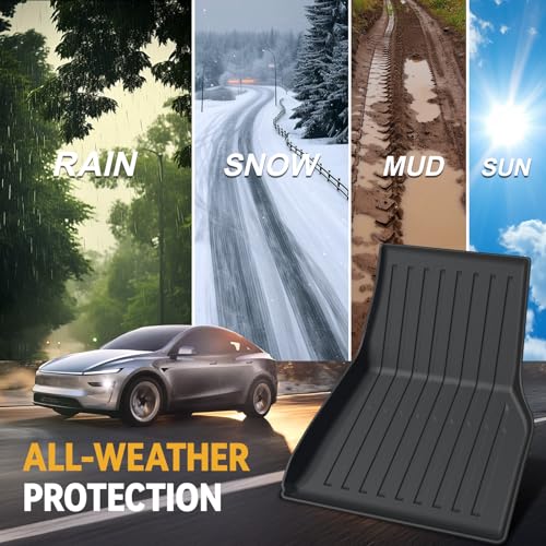 Floor Mats for 2025 2026 Tesla Model Y Juniper Accessories (6 Count)