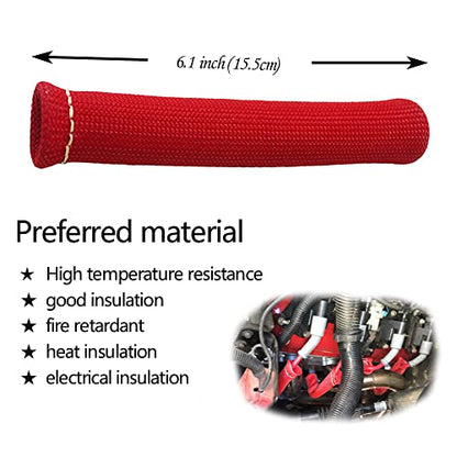 Spark Plug Wire Boots Thermal Protection Insulator Sleeve