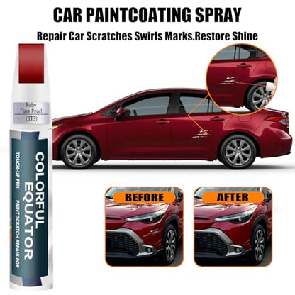 3T3 Ruby Flare Pearl Car Touch Up Paint for Toyota OEM Color Match