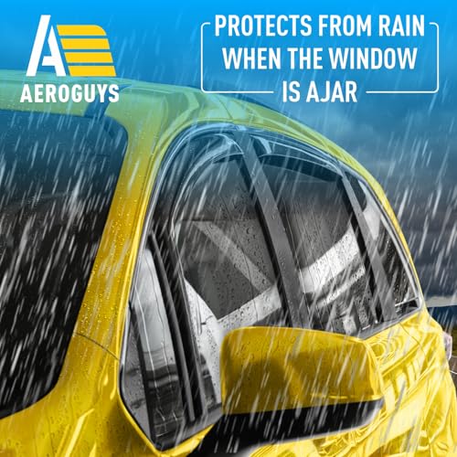 Extra Durable Window Deflectors in (4 Count)