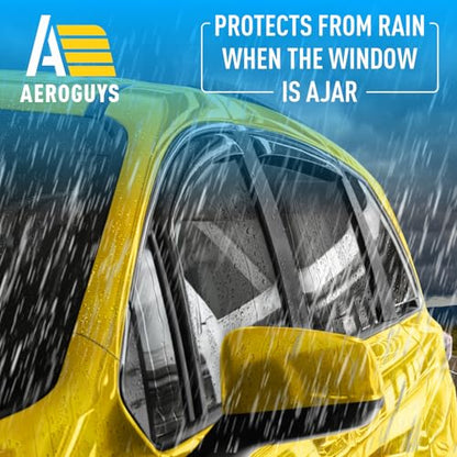 Extra Durable Window Deflectors in (4 Count)