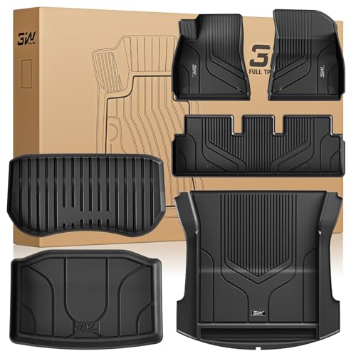 Floor Mats and Trunk Mat for Tesla Model 3 2021